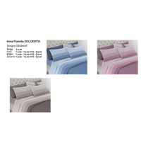 COMPLETO LETTO FLANELLA 1/2P DOLCE VITA Tellini S.r.l. Wholesale Clothing